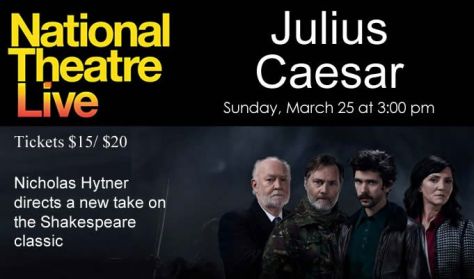 National Theatre Live "Julius Caesar"