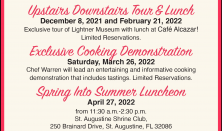 Upstairs Downstairs Tour & Lunch