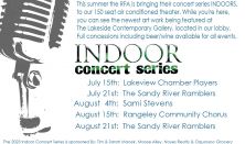 Indoor Concert Series- Sandy River Ramblers